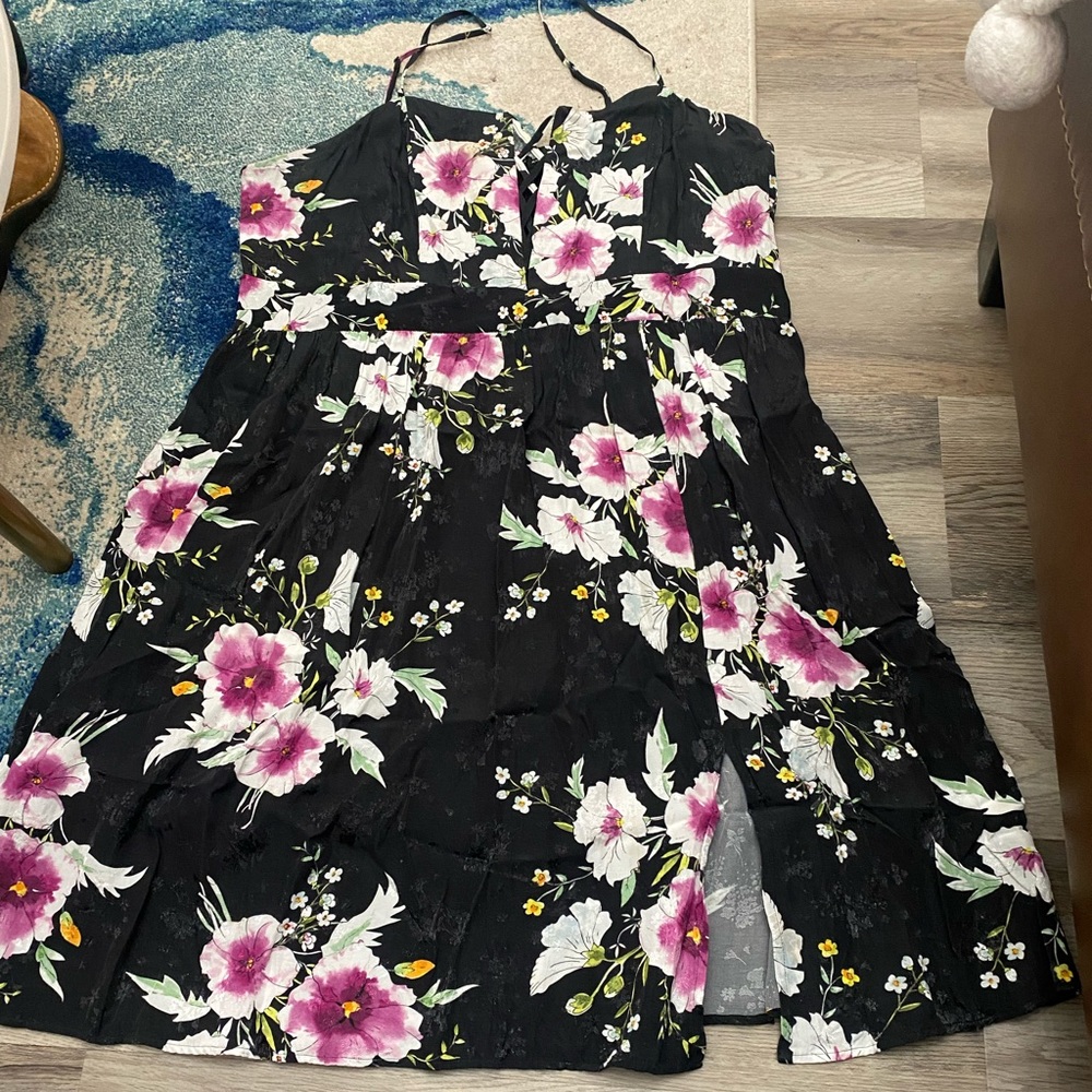 Express dress size xl floral print